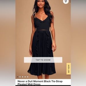 LULUS DRESS WORK ONCE